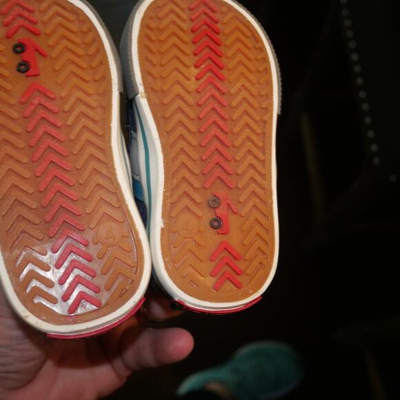 NEW See Kai Run Russell Shoes Navy Blue Teal Baby Toddler Children's 4 - Picture 8 of 8